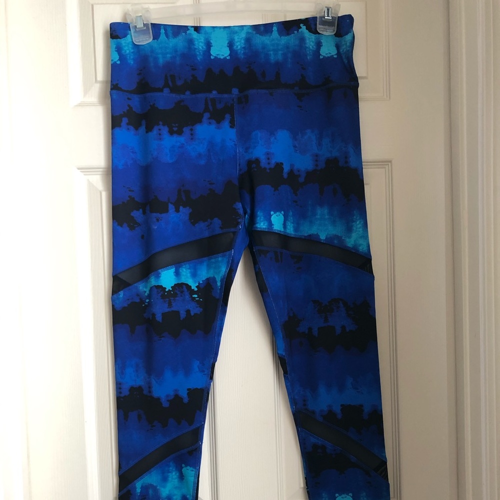 Reflex water print workout pants
